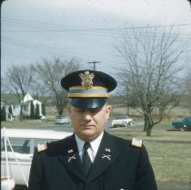 Alec Ashby in US Army dress uniform